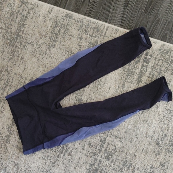 🔥🔥LULULEMON Color me Ombre Crop 21" 6 Blue - Picture 3 of 12